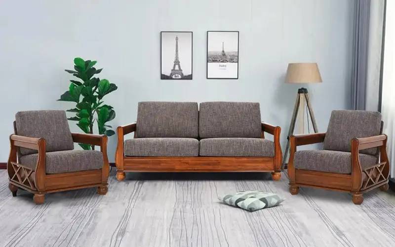 Modern Wooden Sofa